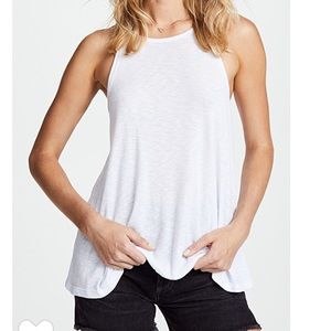 Free People Long Beach Tank - White
